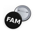 FAM Button Pin | Black