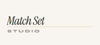 Match Set Front Match Set Studio | Matching Tees for Families & Friends